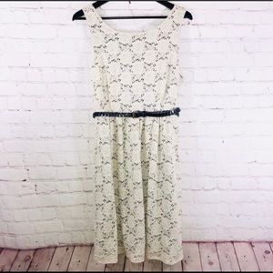 Torrid Crochet-Style Lace Sleeveless Dress